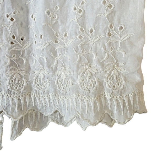 Free People Off-White Lace Tunic - Picture 10 of 11